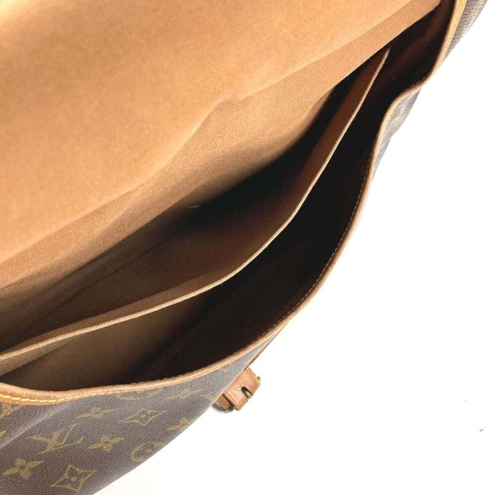 LOUIS VUITTON M42254 Monogram Saumur 35 Handbag, Crossbody Bag, Flap Shoulder... - Picture 10 of 16
